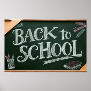 Zurück zur Schule Poster