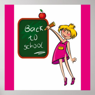ZURÜCK ZUR SCHULE POSTER