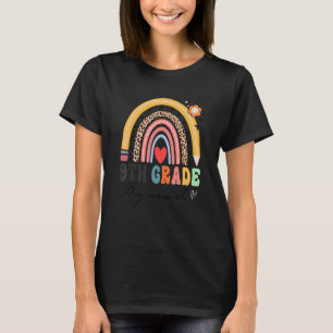 Zurück zur Schule Regenbogen 9. Platz Teach T-Shirt