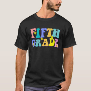 Zurück zur Schule Retro Hallo Fünf Dozenten Wo T-Shirt