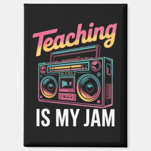 Zurück zur Schule Retro-Unterricht ist mein Ding 8 Magnet