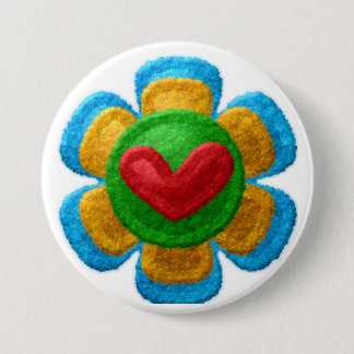 Zurück zur Schule, Rucksack-Buttone-Knöpfe Blume f Button