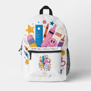 Zurück zur Schule Rucksack Schulbedarf