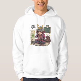 Zurück zur Schule Samurai Hoodie - Funny Ronin Stu