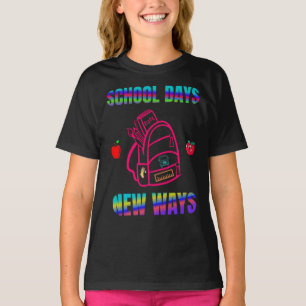 Zurück zur Schule, Schultage - neue Wege T-Shirt