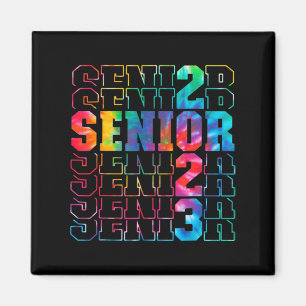 Zurück zur Schule Senior 2023 Abschluss oder erste Magnet