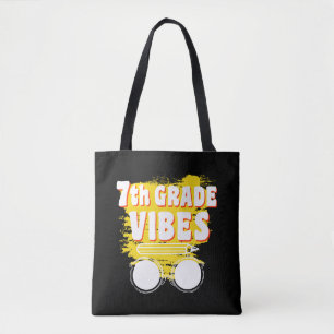 Zurück zur Schule Shirt der 7. Klasse Tasche