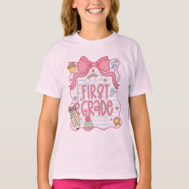 Zurück zur Schule Shirt, Erste Klasse T-Shirt 