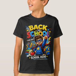 Zurück zur Schule-Shirt für Kinder | Schulheld Sup T-Shirt