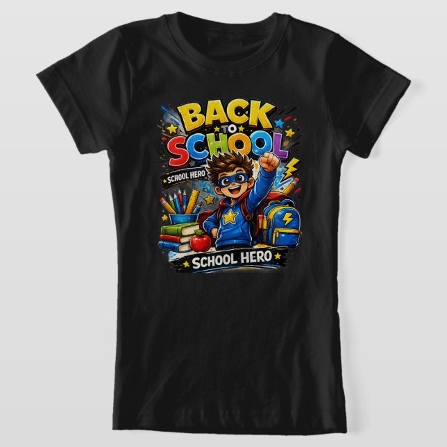 Zurück zur Schule Shirt | Schulheld Kinder (Ablage )