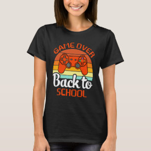 Zurück zur Schule Spiel vorbei Lehrer Schüler Ko T-Shirt