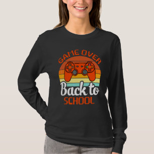 Zurück zur Schule   Spiel vorbei Lehrer Schüler Ko T-Shirt