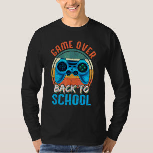Zurück zur Schule Spiel vorbei Lehrer Schüler Kont T-Shirt