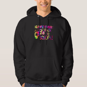 Zurück zur Schule Spiel vorbei Lehrer Schüler Ste Hoodie