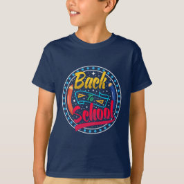 Zurück zur Schule. Sterne und Glitzern. T-Shirt