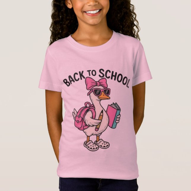 Zurück zur Schule T-Shirt (Vorderseite)