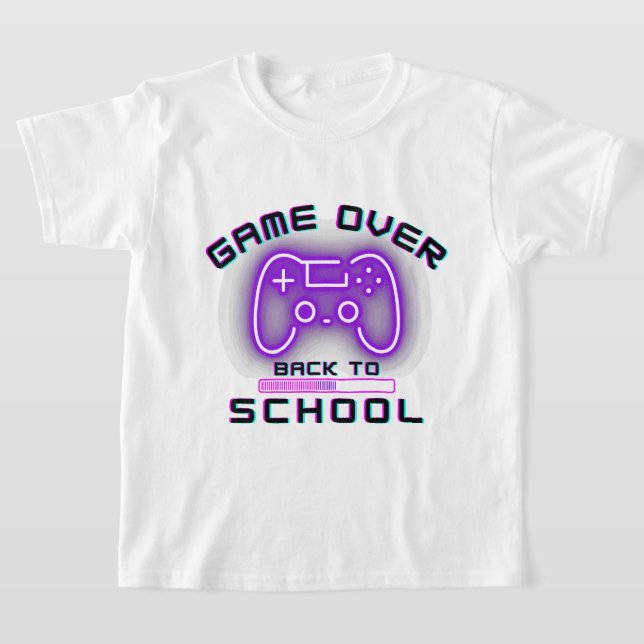 Zurück zur Schule T-Shirt (Ablage )