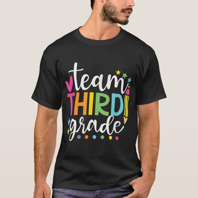 Zurück zur Schule T-Shirt (Vorderseite)