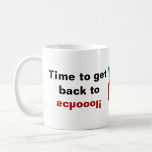 Zurück zur SCHULE! Teacher Coffee Tasse