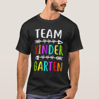 Zurück zur Schule Team Kindergarten Lehrer Schüler T-Shirt
