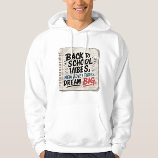 Zurück zur Schule Vibes – Motivierendes Herren-T-S Hoodie