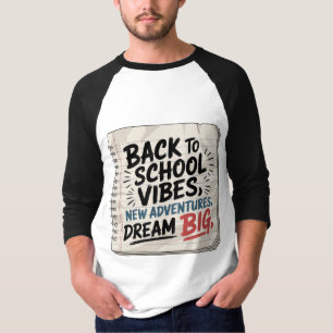Zurück zur Schule Vibes – Motivierendes Herren-T-S T-Shirt
