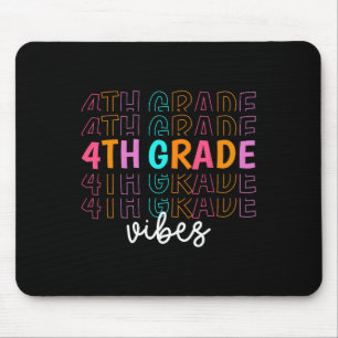 Zurück zur Schule Vibes Retro Teacher Student Mousepad