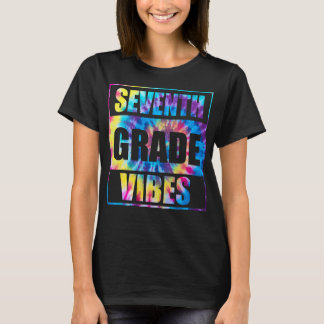 Zurück zur Schule Vibes Shirt der 7. Klasse, erste