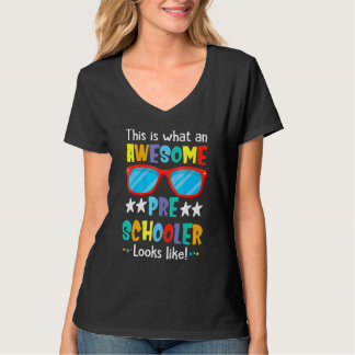 Zurück zur Schule Vorschule Tolles Vorschulkind Au T-Shirt