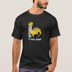 Zurück zur Schule Willkommen in der fünften Klasse T-Shirt