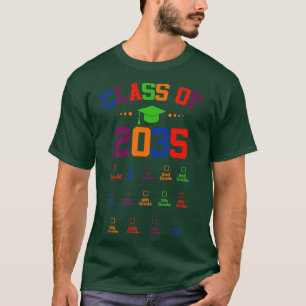 Zurück zur Schulklasse 2035 wächst mit mir vor-K 1 T-Shirt