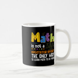 Zurück zur Schulmathematik ist kein Zuschauer für Kaffeetasse