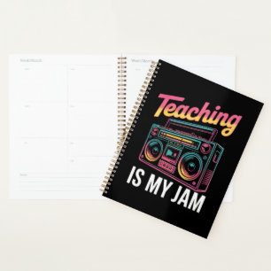 Zurück zur Schulretro-Lehre ist mein 80er im Jam Planer