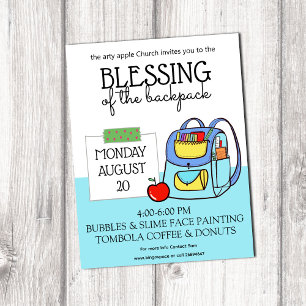 zurück zur Schulsegnung der Rucksäcke Poster