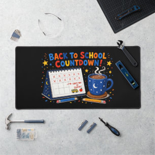 Zurück zur Schulstart-Countdown-Kalender Schreibtischunterlage
