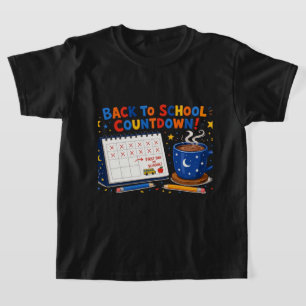 Zurück zur Schulstart-Countdown-Kalender T-Shirt