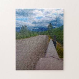 Zurück zur Straße zum Polebridge Glacier National