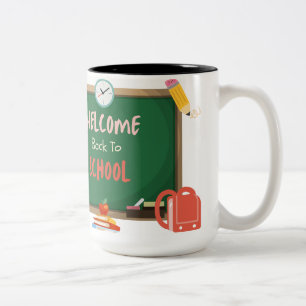 Zurück zur Tasse der Schule