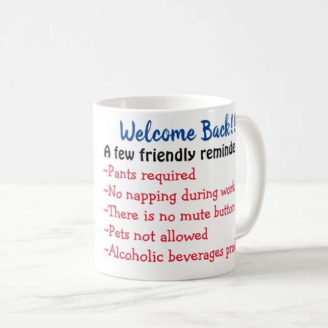 Zurück zur Tasse im Büro (VorderseiteRechts)