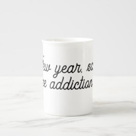 Zurück zur Teacher-Tasse - Neujahr Prozellantasse