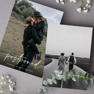 Zurückgestellte Hochzeit Ändern Sie den QR-CODE fü Save The Date