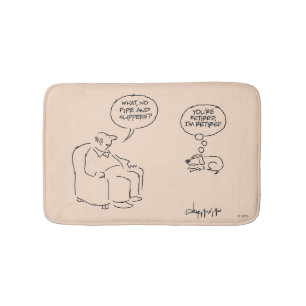 Zurückgezogen Badematte