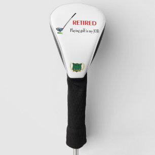 Zurückgezogen, Golf ist zu spielen ein Job Headcover