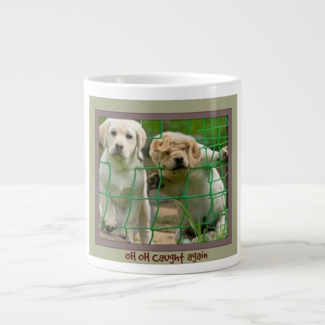 Zurückgezogen Jumbo-Tasse (Vorderseite)