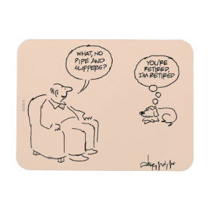 Zurückgezogen Magnet