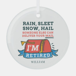 Zurückgezogene Postfachleute für die individuelle  Ornament Aus Glas