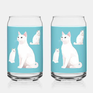 Zurückhaltende Katzen Dosenglas