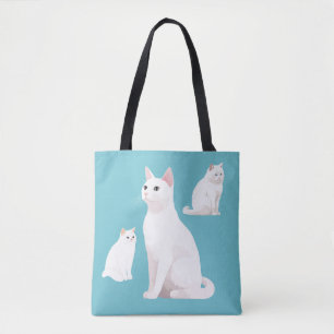 Zurückhaltende Katzen Tasche