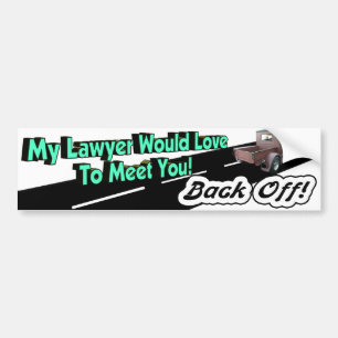 Zurückstellen des rechtlichen Autoaufklebers Autoaufkleber