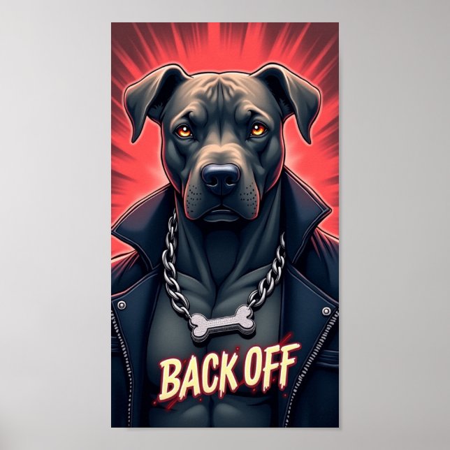 Zurücktreten  poster (Vorne)